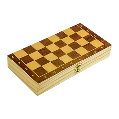 Chess Board Games Folding Large Chess Wooden Chessboard Set Wood Toy Gift