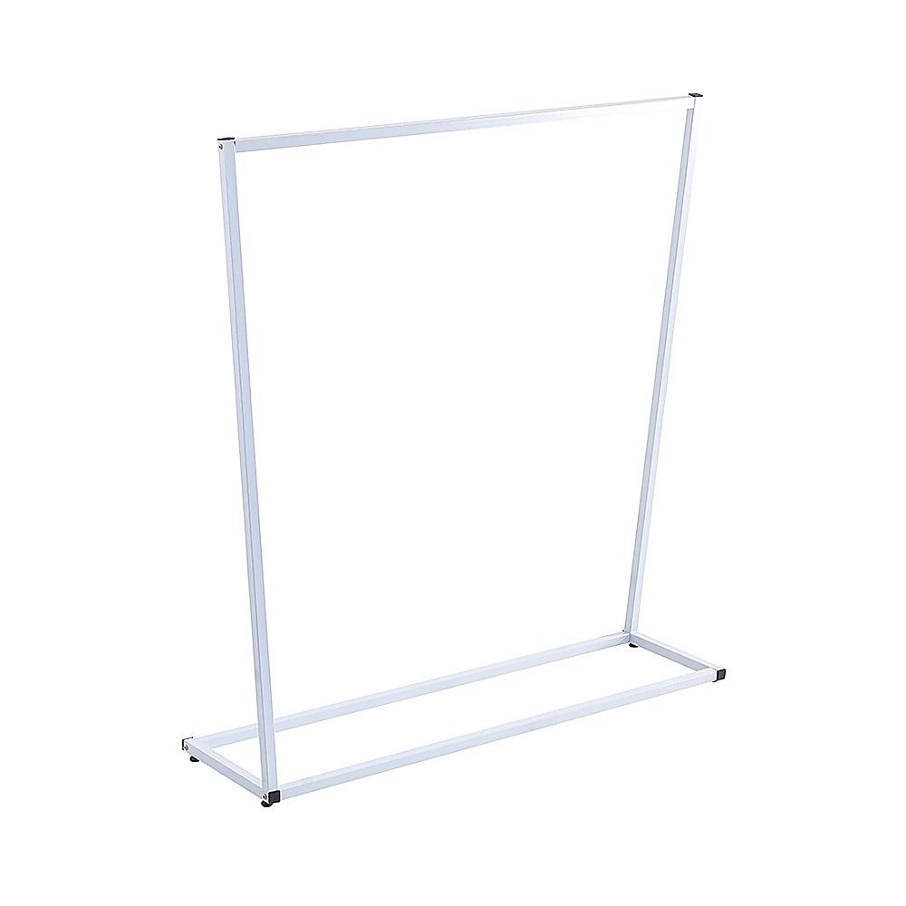 Commercial Clothing Garment Rack Retail Shop White