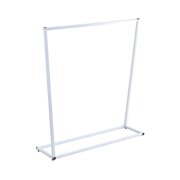 Commercial Clothing Garment Rack Retail Shop White