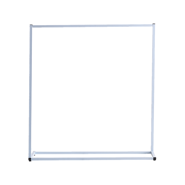 Commercial Clothing Garment Rack Retail Shop White