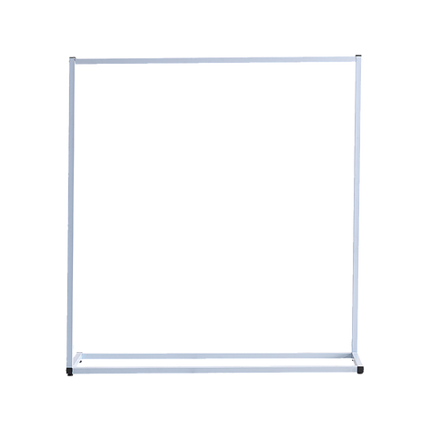 Commercial Clothing Garment Rack Retail Shop White