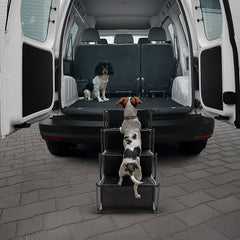Folding Pet Dog Car Boot Access Steps Ladder Stairs Strong Lightweight