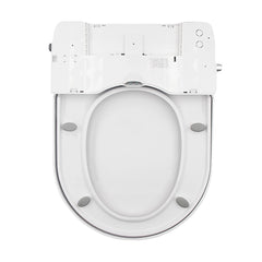 Non Electric Bidet Toilet Seat W/ Cover Bathroom Spray Water Wash