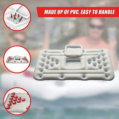 Big PVC Inflatable Beer Pong Raft Floating Pool Party Pong Game Table Lounge Toy