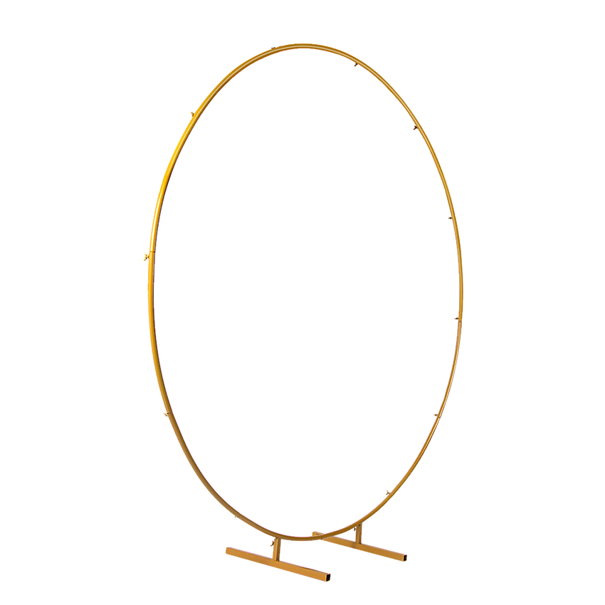 2M Wedding Hoop Round Circle Arch Backdrop Flower Display Stand Frame Background
