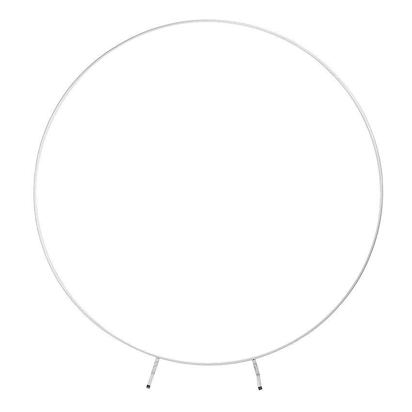 2M Wedding Hoop Round Circle Arch Backdrop Flower Display Stand Frame Background
