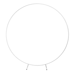 2M Wedding Hoop Round Circle Arch Backdrop Flower Display Stand Frame Background
