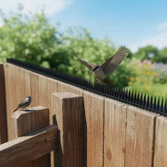 12pc Bird Spikes Human Cat Possum Mouse Pest Control Spiked Fence Wall Deterrent