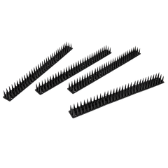 12pc Bird Spikes Human Cat Possum Mouse Pest Control Spiked Fence Wall Deterrent