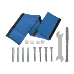 Swimming Pool Hand Rail Step Grab Rail 76.2x55.8cm with Drill Bit