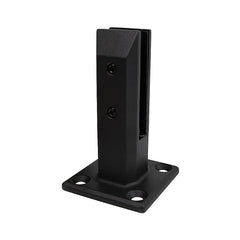 Balustrade Black Glass Clamp 304 Stainless Spigot Pool Fencing Fence