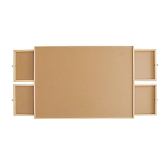 Wooden Jigsaw Puzzle Table Board Storage Table Tray Puzzle For Adult Kid