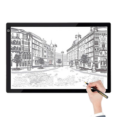 A2 LED Light Box Tracing Board Art Design Stencil Tattoo Copy Drawing Pad