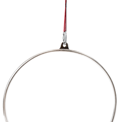 Aerial Yoga Hoop 90CM Lyra Hoop Circus Single Point Aerial Ring Set