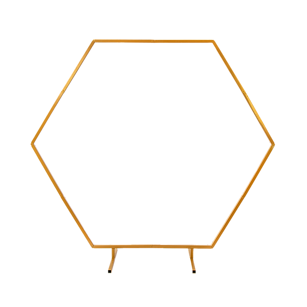 2M Wedding Hex Arch Backdrop Flower Display Stand Frame Background