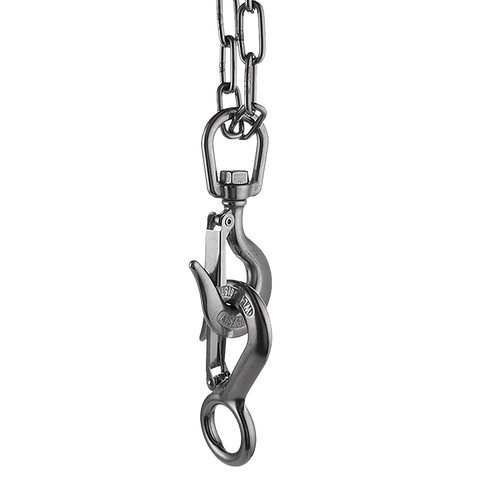 Grappling Hook 1T Crane Scale Sliding Stainless Steel Lifting Rigging Accessories