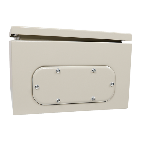 Carbon Steel Electrical Enclosure Box IP65 Wall Mount 400 x 300 x 200 mm