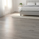 Vinyl Floor Tiles Self Adhesive Flooring Premium Grey Oak Wood 16 Pack 2.3SQM