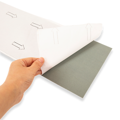 Vinyl Floor Tiles Self Adhesive Flooring Smoked Eucalyptus Wood Grain 16 Pack 2.3SQM