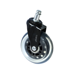 5x Office Chair Rollerblade Caster Wheels Safe for All Floors - Universal Fit