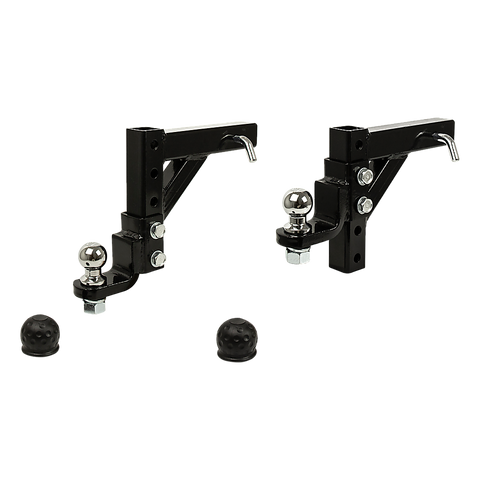 Adjustable Tow Bar Tongue Hitch 50mm Ball Drop for Trailer Caravan