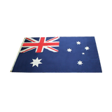 Australian Flag Heavy Duty Woven Spun Poly Australia Flag Metal Clips