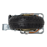 Castor Wheels 4 x 6" 150mm Swivel Silent Caster 2 Brakes 800KG