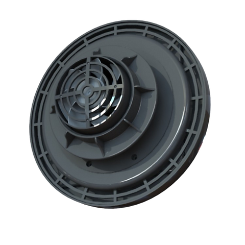 Solar Powered Roof Fan Ventilator Loft Vent for Boat RV Greenhouse Shed Caravan