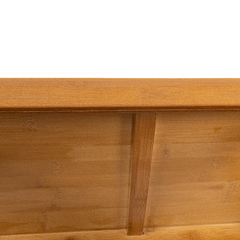 Bamboo Shoe Rack Wooden Bench Storage Organiser Cabinet Holder Stool