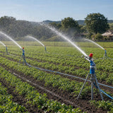 Sprinkler Irrigation Spray Large 360 Degree Adjustable Impact Area Water