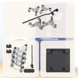 4 X All-purpose Dolly Metal Heavy Duty Furniture Mover Slider Set