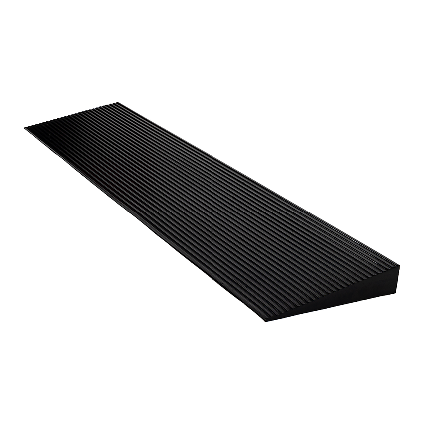 Cuttable Threshold Ramp Rubber Wheelchair Ramp Solid 4 cm Rise 90 cm Wide