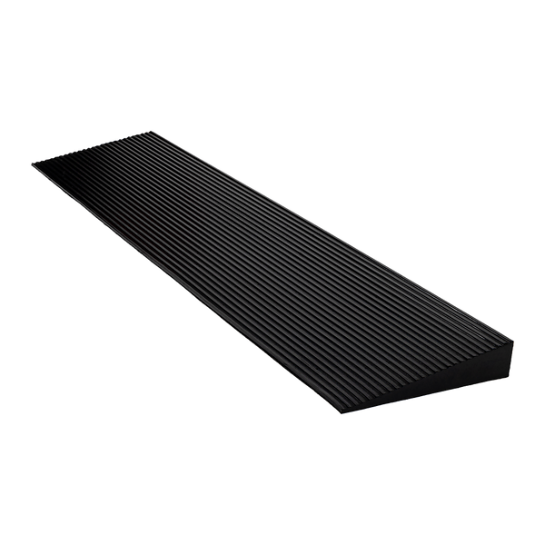 Cuttable Threshold Ramp Rubber Wheelchair Ramp Solid 4 cm Rise 90 cm Wide