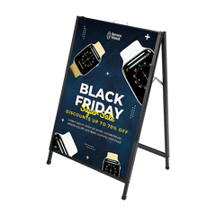 A Frame Sign 60x90cm Sidewalk Plastic Poster Board Outdoor Display