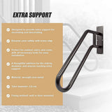 Metal Handrail For Outdoor Indoor Steps Stair Railing Safety Support Rail