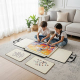 Portable Jigsaw 1000 Pieces Board Puzzle Storage Carry Safe Case Carrier