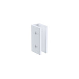 Glass-to-wall/floor Shower Screen U-Brackets in White