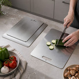3 x 304SS Cutting Chopping Board Stainless Steel