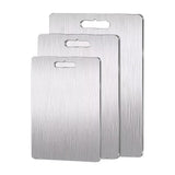 3 x 304SS Cutting Chopping Board Stainless Steel