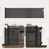 Retractable Baby Safety Fence Pet Stair Gate Barrier for Kids Dog Cat 3M