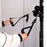 2 x Universal Foam Handle Exercise Machine Attachments