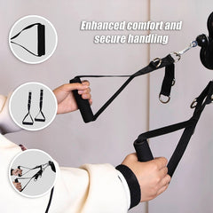 2 x Universal Foam Handle Exercise Machine Attachments