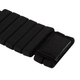 2-Piece Ankle & Wrist Weights – 2kg Pair Adjustable Workout Bangles (Black)