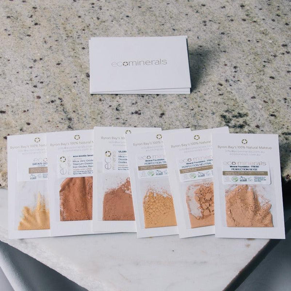 Mineral Makeup Sample Packs light/fair MATTE
