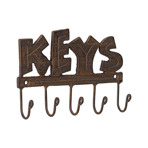 Cast Iron Trendy Wall Hanging Key Hooks 17cm