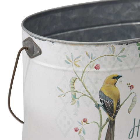Set 3 Planter Storage Buckets 30cm