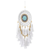 Handcrafted Boho Dream Catcher Layered Tassels & Beads 17x2cm