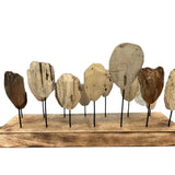 Handcrafted Mask Faces Figurines 60cm