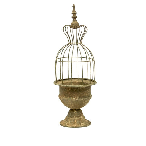 Vintage Style Elaborate Tall Cloche 66cm