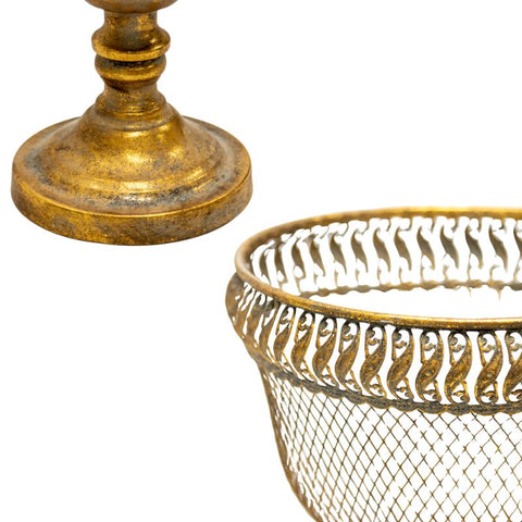 Lustre Footed Bowl 28cm